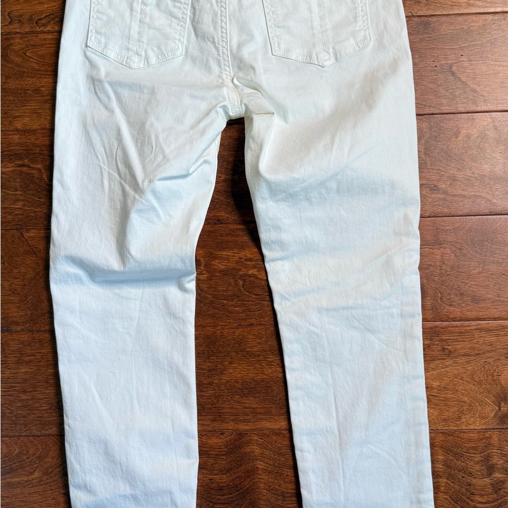 Rag & Bone White Tux Jeans with Black Side Stripes 26 - Picture 2 of 9